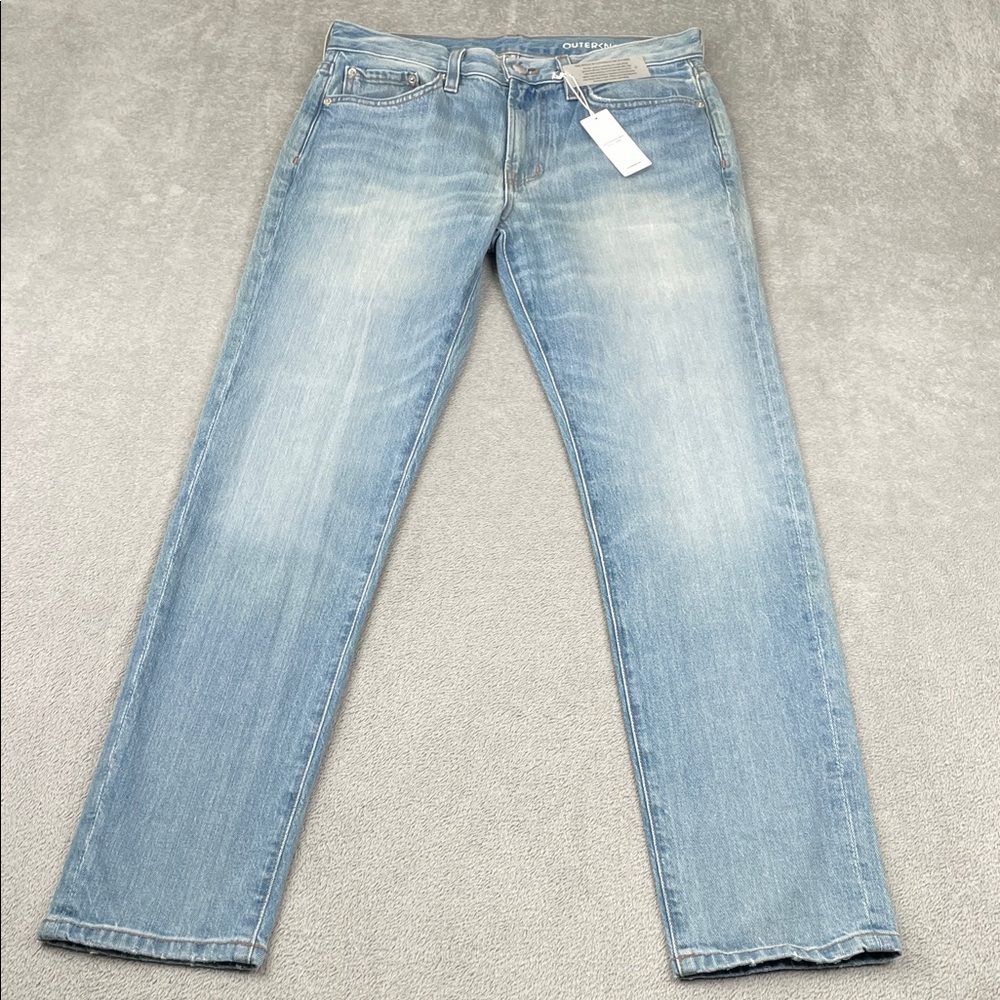 NEW Outerknown 29x30 Drifter Tapered SEA Men's Light Blue Jeans